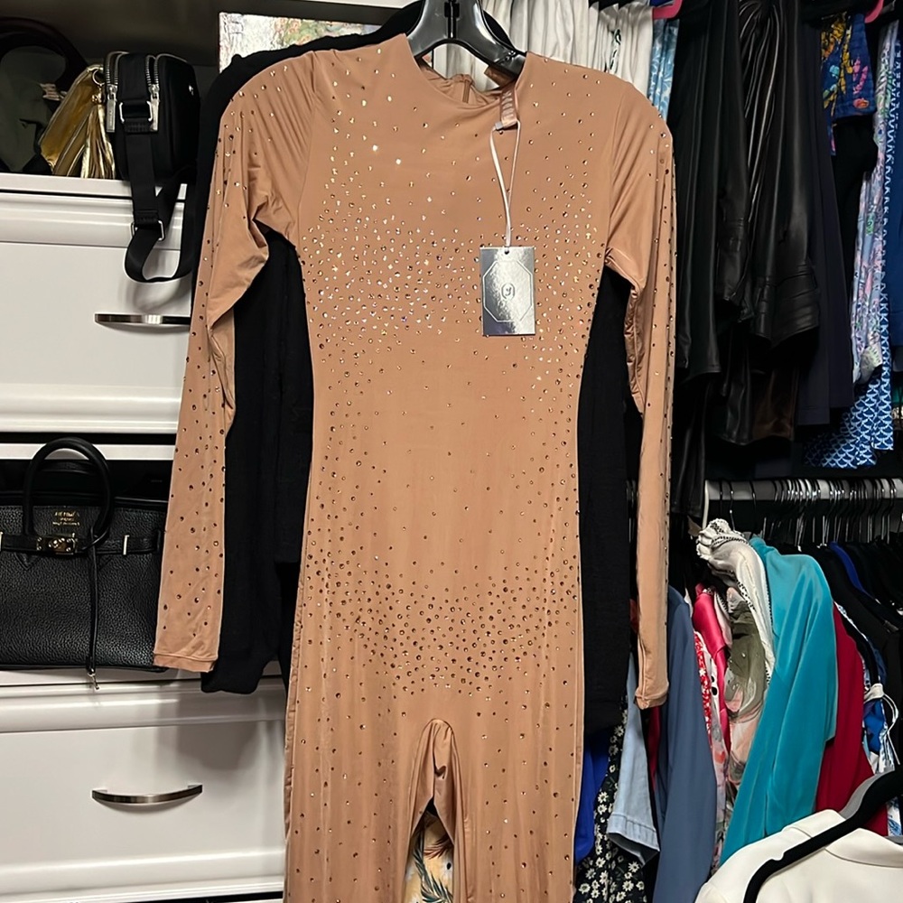 Swarovski Skims X Catsuit size S